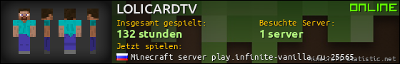 Benutzerleisten 560x90 für LOLICARDTV