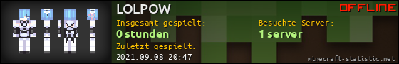 Benutzerleisten 560x90 für LOLPOW