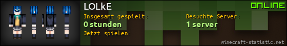 Benutzerleisten 560x90 für LOLkE