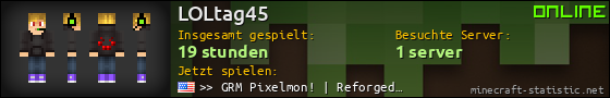 Benutzerleisten 560x90 für LOLtag45
