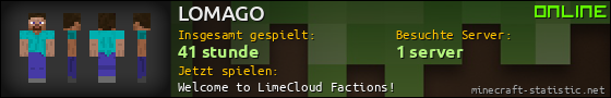 Benutzerleisten 560x90 für LOMAGO