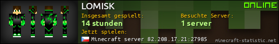 Benutzerleisten 560x90 für LOMISK