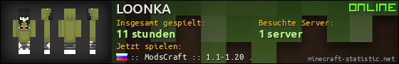 Benutzerleisten 560x90 für LOONKA