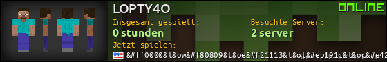 Benutzerleisten 560x90 für LOPTY4O