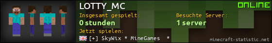 Benutzerleisten 560x90 für LOTTY_MC