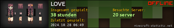 Benutzerleisten 560x90 für LOVE
