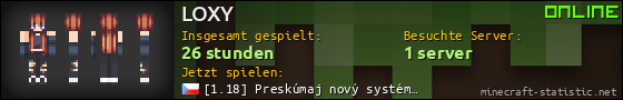 Benutzerleisten 560x90 für LOXY