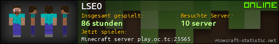 Benutzerleisten 560x90 für LSE0