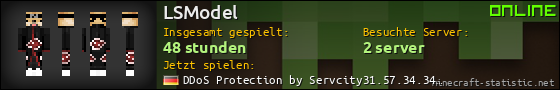 Benutzerleisten 560x90 für LSModel