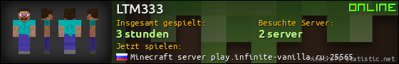 Benutzerleisten 560x90 für LTM333