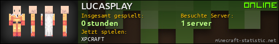 Benutzerleisten 560x90 für LUCASPLAY