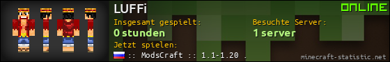 Benutzerleisten 560x90 für LUFFi