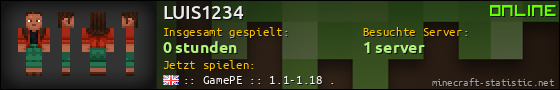 Benutzerleisten 560x90 für LUIS1234