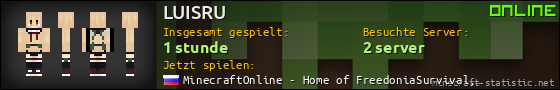 Benutzerleisten 560x90 für LUISRU
