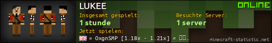 Benutzerleisten 560x90 für LUKEE
