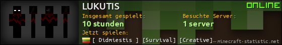 Benutzerleisten 560x90 für LUKUTIS