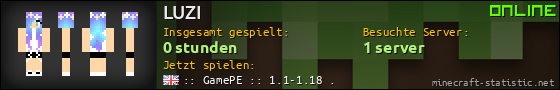 Benutzerleisten 560x90 für LUZI