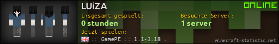 Benutzerleisten 560x90 für LUiZA