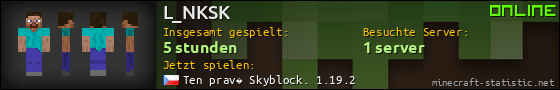 Benutzerleisten 560x90 für L_NKSK