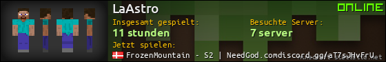 Benutzerleisten 560x90 für LaAstro