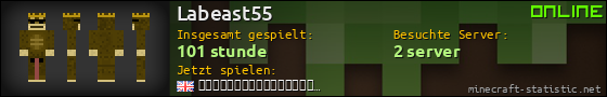 Benutzerleisten 560x90 für Labeast55