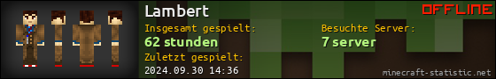 Benutzerleisten 560x90 für Lambert