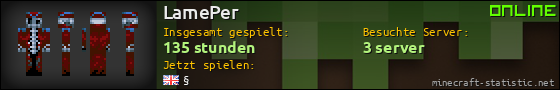 Benutzerleisten 560x90 für LamePer