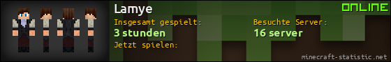 Benutzerleisten 560x90 für Lamye