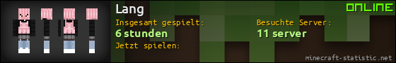 Benutzerleisten 560x90 für Lang