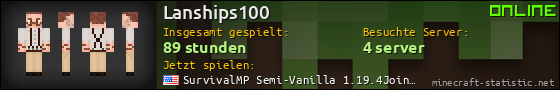 Benutzerleisten 560x90 für Lanships100