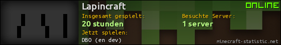 Benutzerleisten 560x90 für Lapincraft