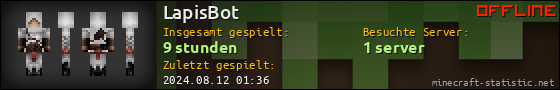Benutzerleisten 560x90 für LapisBot