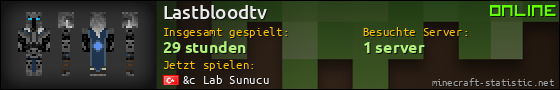 Benutzerleisten 560x90 für Lastbloodtv