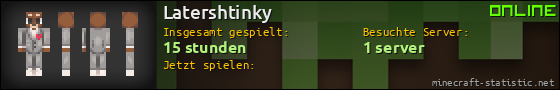 Benutzerleisten 560x90 für Latershtinky
