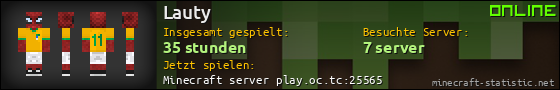 Benutzerleisten 560x90 für Lauty
