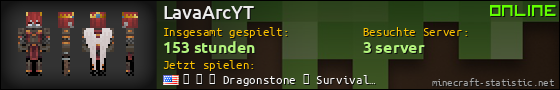 Benutzerleisten 560x90 für LavaArcYT