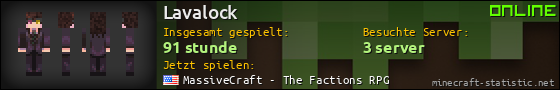 Benutzerleisten 560x90 für Lavalock