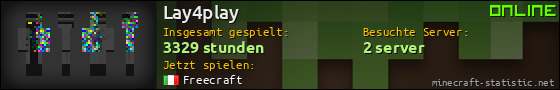 Benutzerleisten 560x90 für Lay4play