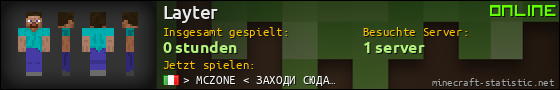Benutzerleisten 560x90 für Layter