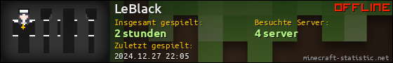 Benutzerleisten 560x90 für LeBlack