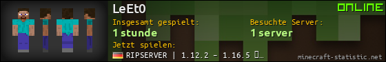 Benutzerleisten 560x90 für LeEt0