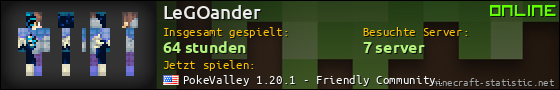 Benutzerleisten 560x90 für LeGOander