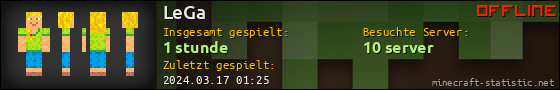 Benutzerleisten 560x90 für LeGa