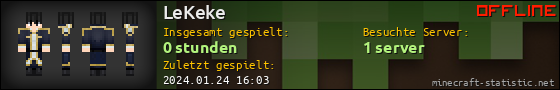 Benutzerleisten 560x90 für LeKeke