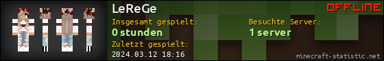 Benutzerleisten 560x90 für LeReGe