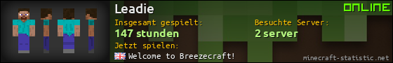 Benutzerleisten 560x90 für Leadie