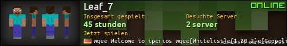 Benutzerleisten 560x90 für Leaf_7