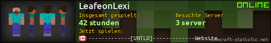 Benutzerleisten 560x90 für LeafeonLexi