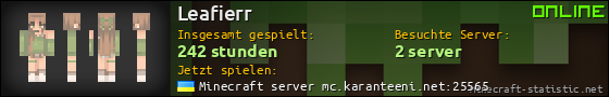 Benutzerleisten 560x90 für Leafierr