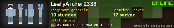 Benutzerleisten 560x90 für LeafyArcher2338